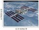 Computer Generated International Space Wall Decal Design 2