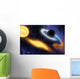 Supermassive Black Hole Center Wall Decal Design 2