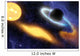 Supermassive Black Hole Center Wall Decal Design 2