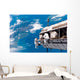 Astronauts Participate Extravehicular Activity Wall Decal Design 2