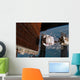 Astronaut Works with Port Wall Decal Design 2