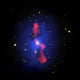 Composite Image Galaxy Cluster Wall Decal