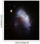 Irregular Galaxy Ngc 1427a Wall Decal