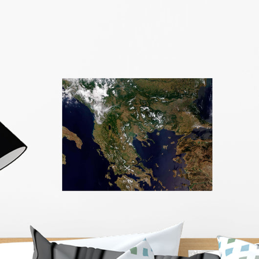 Greece and Its Surrounding Wall Decal