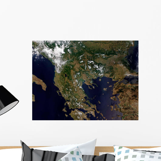 Greece and Its Surrounding Wall Decal
