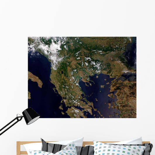 Greece and Its Surrounding Wall Decal