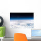 Moon over Airglow Earth's Wall Decal