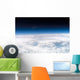 Moon over Airglow Earth's Wall Decal