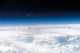 Moon over Airglow Earth's Wall Decal