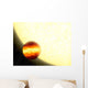 Gas-giant Planet Orbiting Very Wall Decal