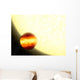 Gas-giant Planet Orbiting Very Wall Decal