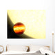 Gas-giant Planet Orbiting Very Wall Decal