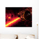 Spitzer Seen against Infrared Wall Decal Design 2