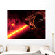 Spitzer Seen against Infrared Wall Decal Design 2