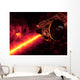 Spitzer Seen against Infrared Wall Decal Design 2