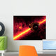 Spitzer Seen against Infrared Wall Decal Design 3