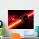 Spitzer Seen against Infrared Wall Decal Design 3