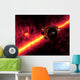 Spitzer Seen against Infrared Wall Decal Design 3