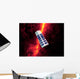 Spitzer Seen against Infrared Wall Decal Design 4