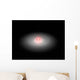 Planetary Debris Encircling Star Wall Decal