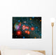 Red Super Giant Cluster Wall Decal