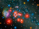 Red Super Giant Cluster Wall Decal