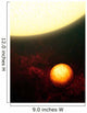 Jupiter-like Planet Soaking up Wall Decal