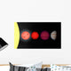 Artist's Rendition Comparing Brown Wall Decal Design 1