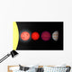 Artist's Rendition Comparing Brown Wall Decal Design 1
