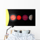 Artist's Rendition Comparing Brown Wall Decal Design 1