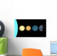 Artist's Rendition Comparing Brown Wall Decal Design 2