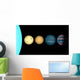 Artist's Rendition Comparing Brown Wall Decal Design 2