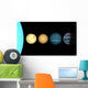 Artist's Rendition Comparing Brown Wall Decal Design 2