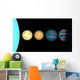 Artist's Rendition Comparing Brown Wall Decal Design 2