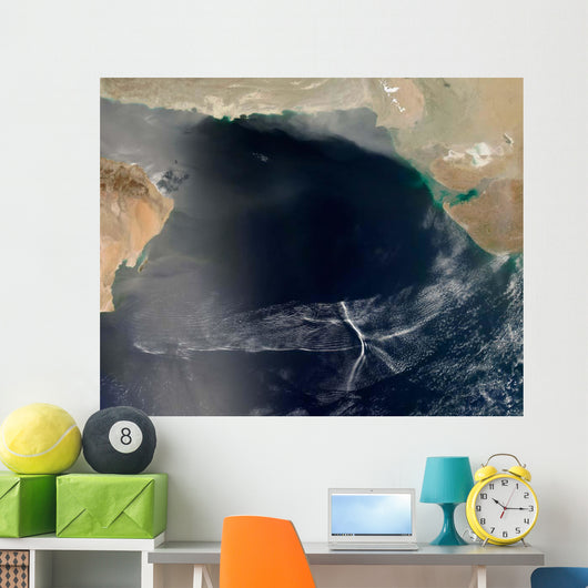 Wave Clouds over Arabian Wall Decal