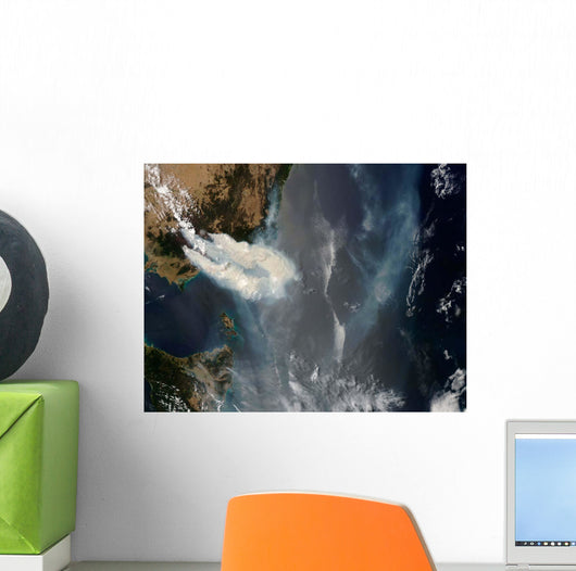Fires and Smoke Southeast Wall Decal