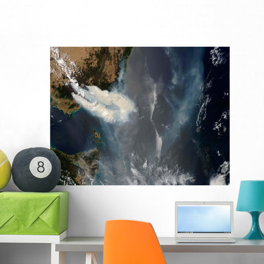 Fires and Smoke Southeast Wall Decal
