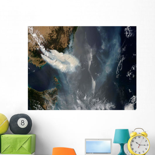 Fires and Smoke Southeast Wall Decal