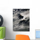 Ship-wave-shaped Wave Clouds and Wall Decal