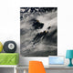 Ship-wave-shaped Wave Clouds and Wall Decal