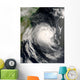 Tropical Cyclone Favio Approaching Wall Decal