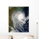 Tropical Cyclone Favio over Wall Decal