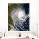 Tropical Cyclone Favio over Wall Decal
