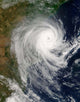 Tropical Cyclone Favio over Wall Decal