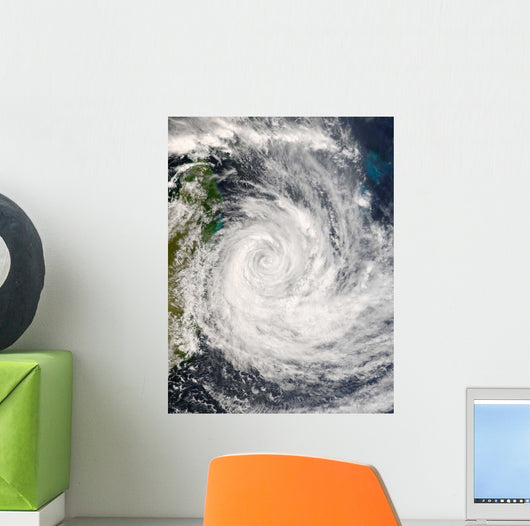 Tropical Cyclone Gamede off Wall Decal