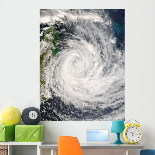 Tropical Cyclone Gamede off Wall Decal