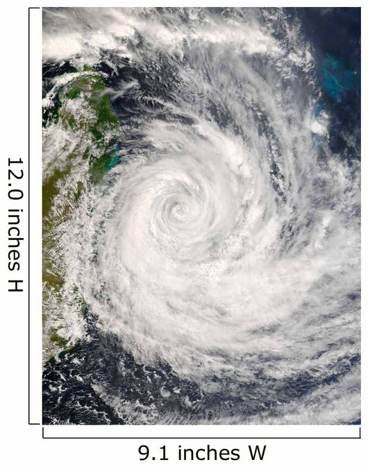Tropical Cyclone Gamede off Wall Decal