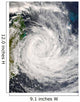 Tropical Cyclone Gamede off Wall Decal