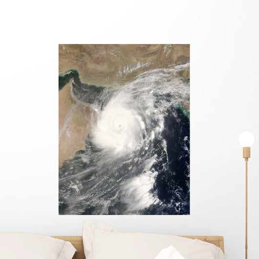 Tropical Cyclone Gonu Arabian Wall Decal