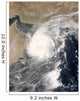 Tropical Cyclone Gonu Arabian Wall Decal
